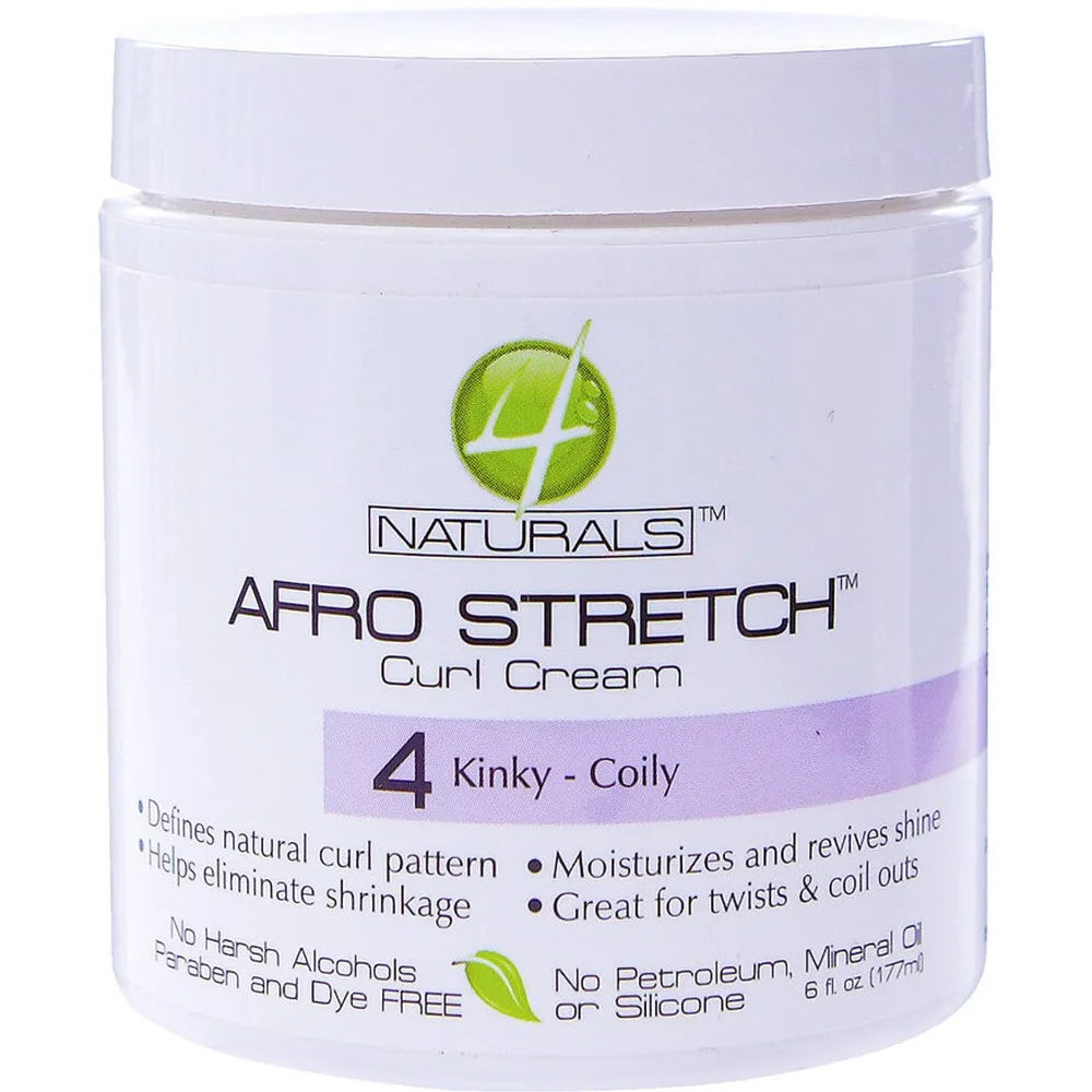 4Naturals_20Afro_20Stretch_20Curl_20Cream_20177ml.jpg 4Naturals Afro Stretch Curl Cream 177ml - Image 1