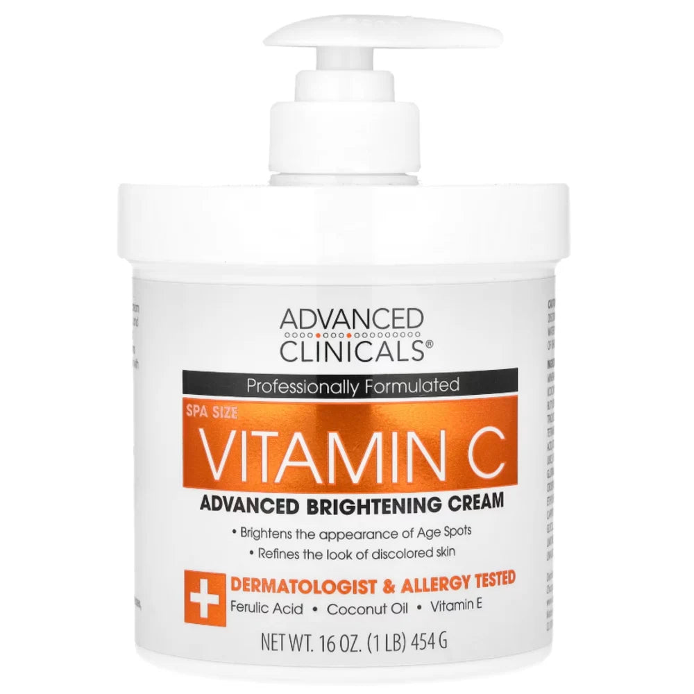 Advanced_20Clinicals_20Vitamin_20C_20Brightening_20Cream_20454g.jpg Advanced Clinicals Vitamin C Brightening Cream 454g - Image 1