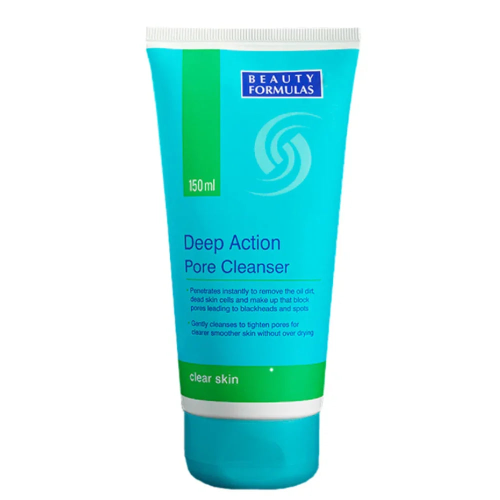 Beauty_20Formulas_20Deep_20Action_20Pore_20Cleanser_20150ml.jpg Beauty Formulas Deep Action Pore Cleanser 150ml - Image 1