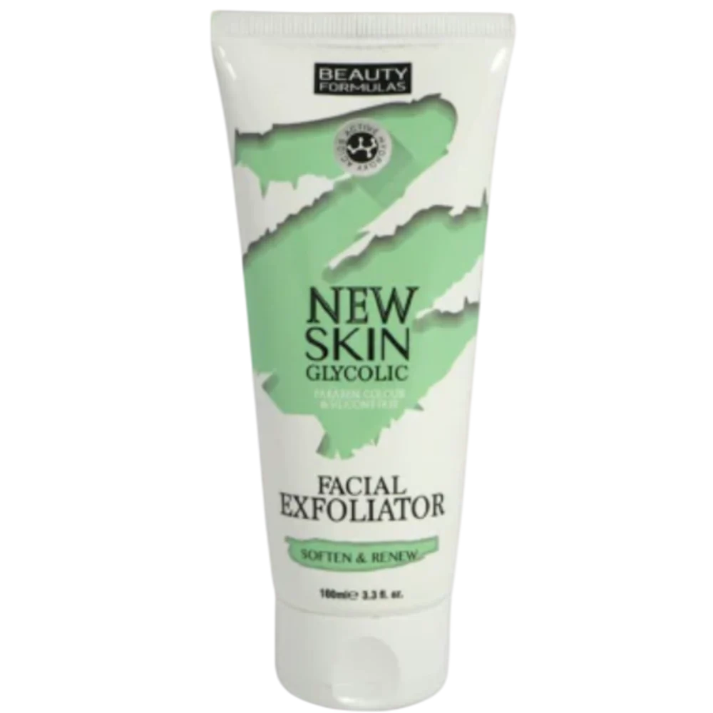 Beauty_20Formulas_20Facial_20Exfoliator_20100ml_ea94c757-4cd2-4ac4-a538-684f0c630dc6.png Beauty Formulas New Skin Glycolic Facial Exfoliator 150ml - Image 1