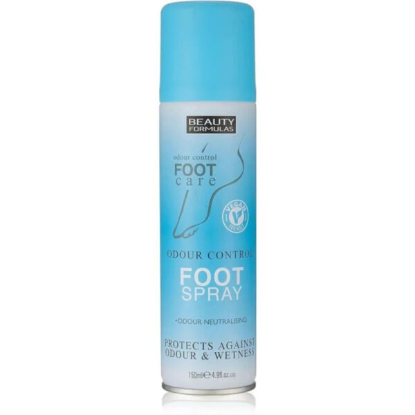 Beauty Formulas Odour Control Foot Care Spray 100ml
