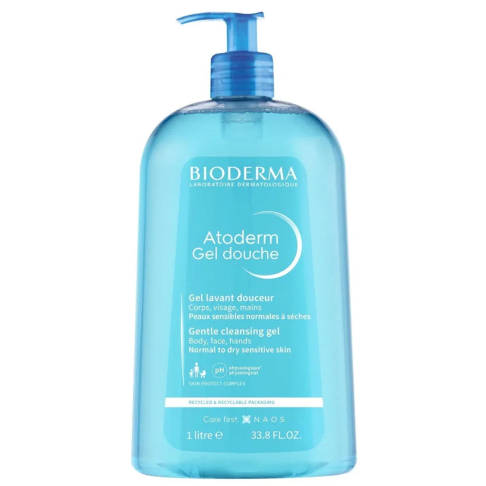 Bioderma_20Atoderm_20Gel_20Douche_20Gentle_20Cleansing_20Gel_201ltr.jpg Bioderma Atoderm Gel Douche Gentle Cleansing Gel 1ltr - Image 1