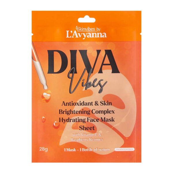 L'avyanna Diva Vibes Face Mask Sheet Box x4