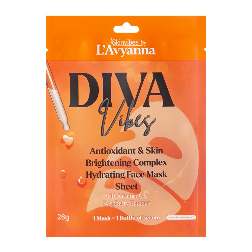 Diva_20Vibes_20Face_20Mask_20Sheet_20Box_20-_20L_27avyanna.jpg L'avyanna Diva Vibes Face Mask Sheet Box x4 - Image 1