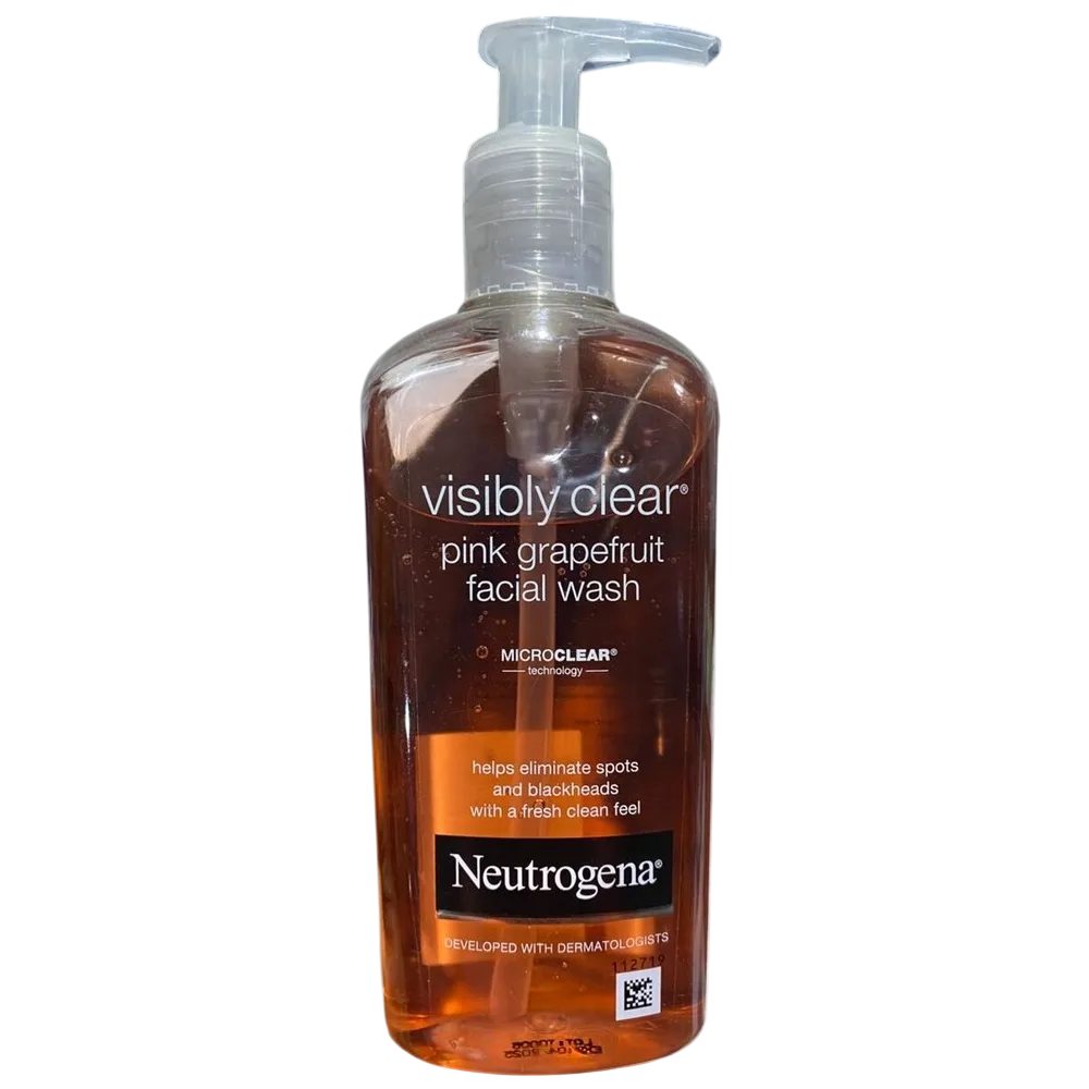 Neutrogena_20Visibly_20Clear_20Pink_20Grapefruit_20Facial_20Wash_20200ml.png Neutrogena Visibly Clear Pink Grapefruit Facial Wash 200ml - Image 1