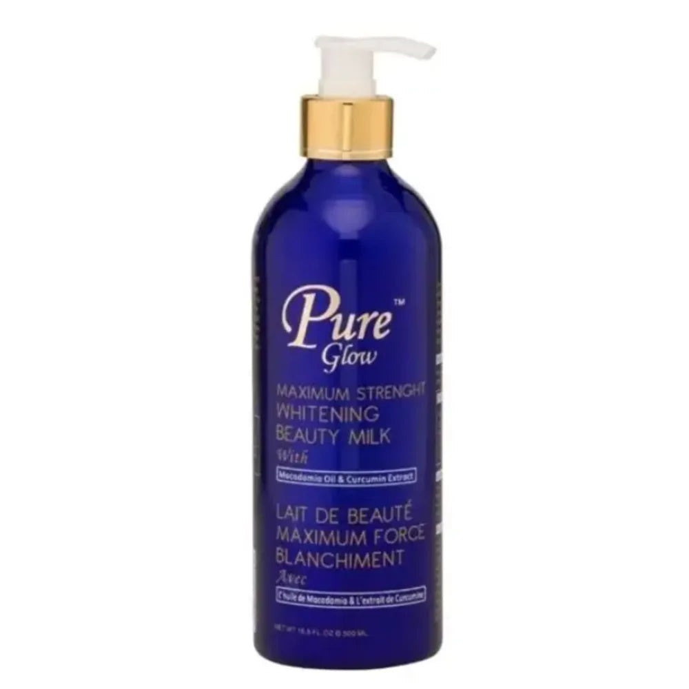 Pure_20Glow_20Maximum_20Strength_20Whitening_20Beauty_20Milk_20500ml.jpg Pure Glow Maximum Strength Whitening Beauty Milk 500ml - Image 1