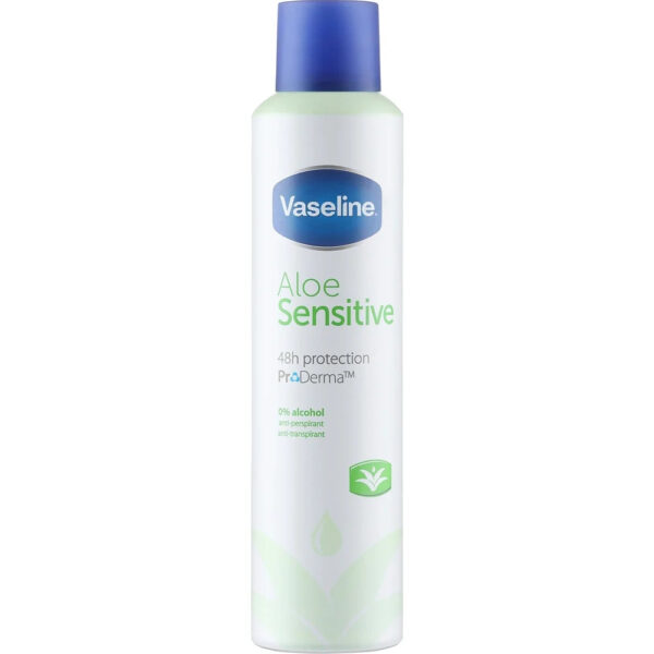 Vaseline Aloe Sensitive 48H Protection Deodorant Spray 250ml