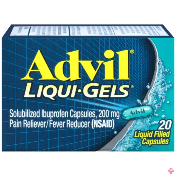 ADVIL 200MG * 20 LIQUI-GELS