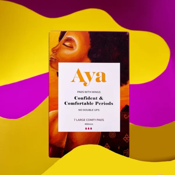 AYA SANITARY PADS W WINGS 400MM * 7 PADS