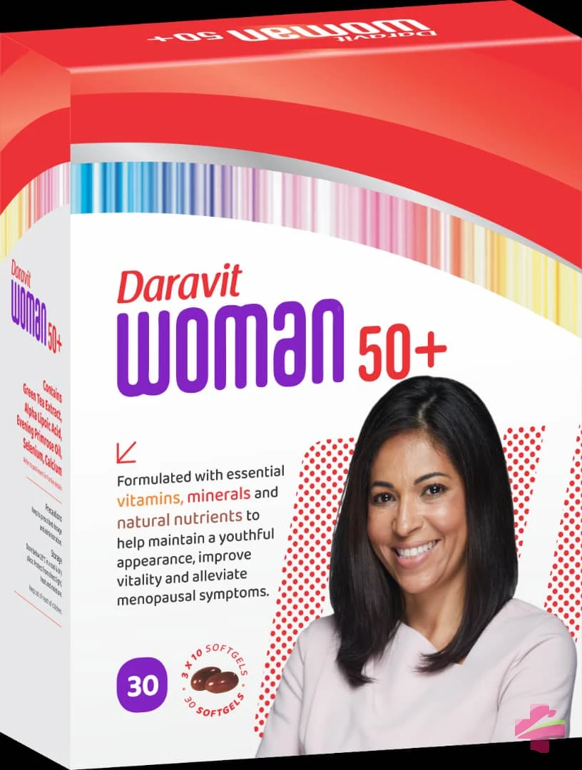 daravit-woman-50-30-caps-i4TXDK_0 DARAVIT WOMAN 50+ * 30 CAPS - Image 1