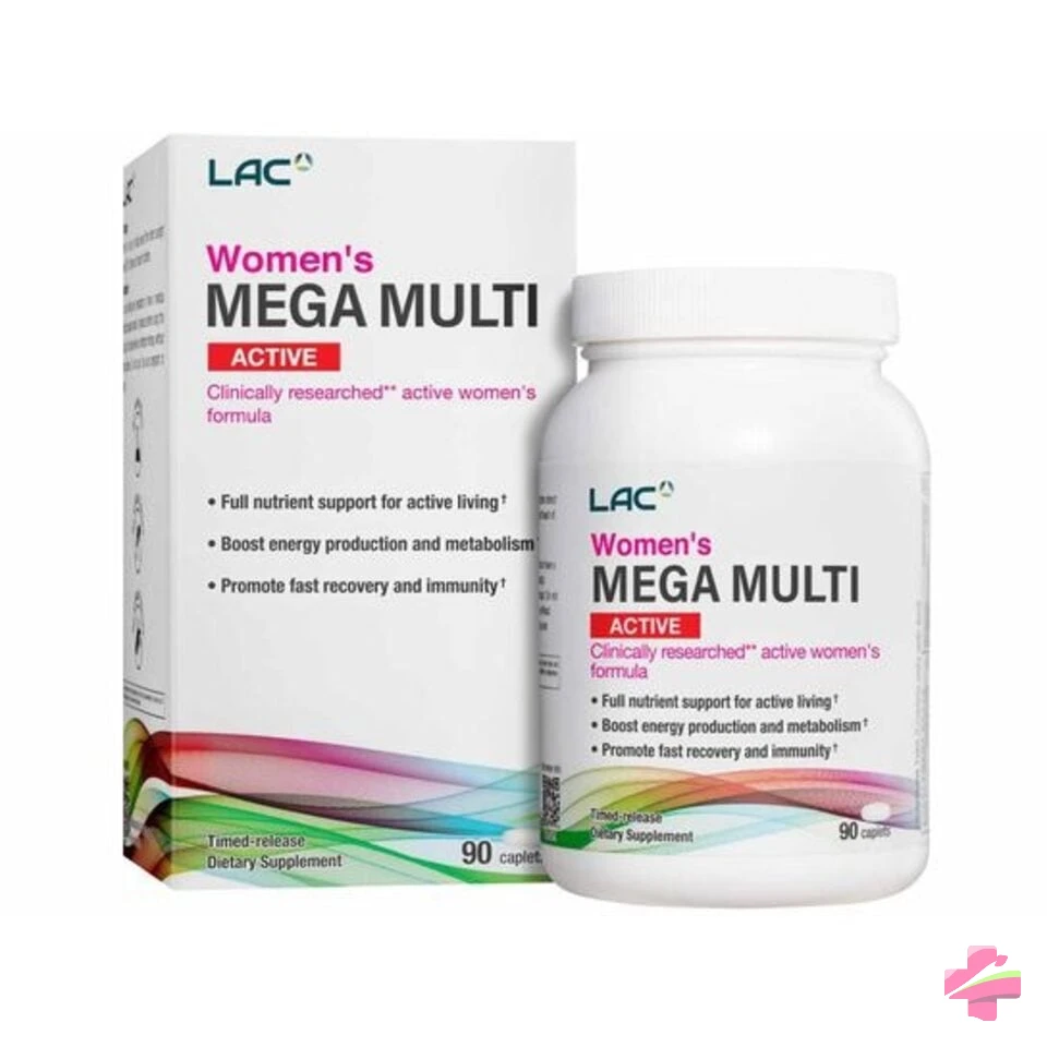 lac-womens-mega-multi-active-90caps-DertPo_0 LAC WOMEN'S MEGA MULTI ACTIVE *90CAPS - Image 1