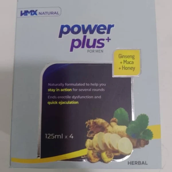 NATURALS POWER PLUS FOR MEN 4IN1 125ML