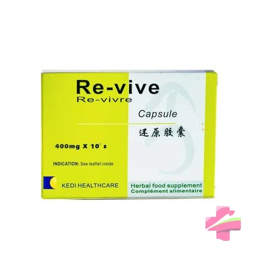 re-vive-400mg-10-caps-q0CWOX_0 RE-VIVE 400MG *10 CAPS - Image 1