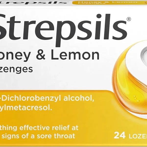 STREPSILS SOOTHING HONEY & LEMON *24 LOZ
