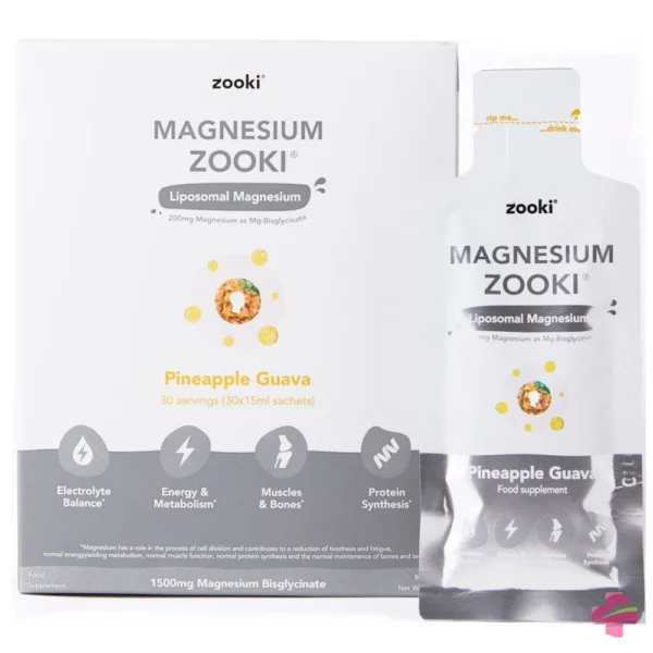 ZOOKI MAGNESIUM BISGLYCINATE *30SACHETS
