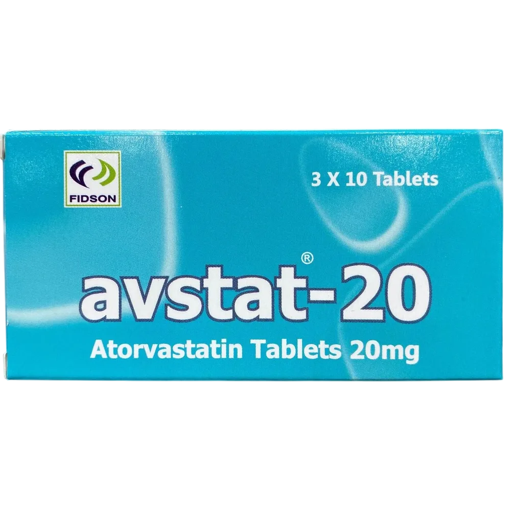 Avstat_20-_2020_20Atorvastatin_2020mg_20x30_c7274de3-e875-4955-b87b-64b9e129655d Avstat - 20 Atorvastatin 20mg x30 - Image 1