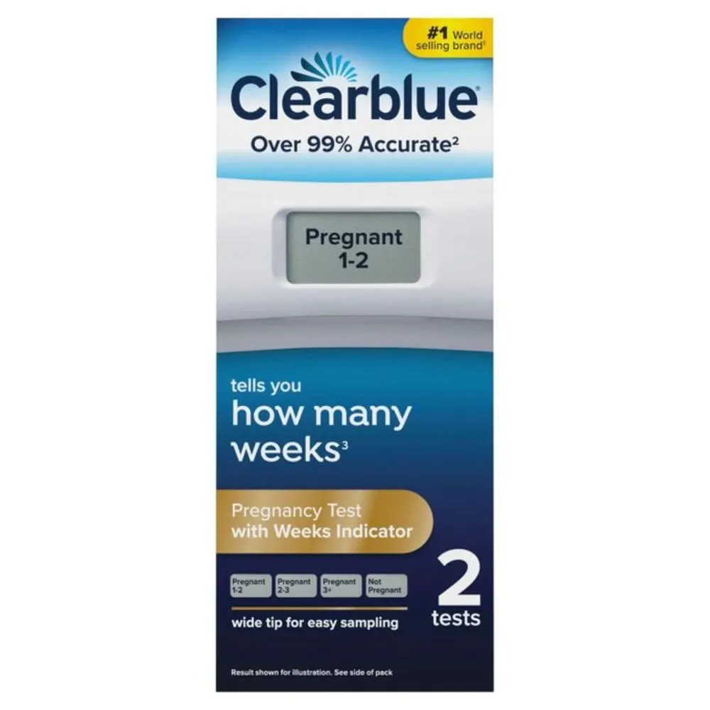 Clearblue_20Digital_20Pregnancy_20Test_20Kit_20x2_95574bf3-a2da-497a-9e7f-54a95b3faef0 Clearblue Digital Pregnancy Test Kit x 2 - Image 1